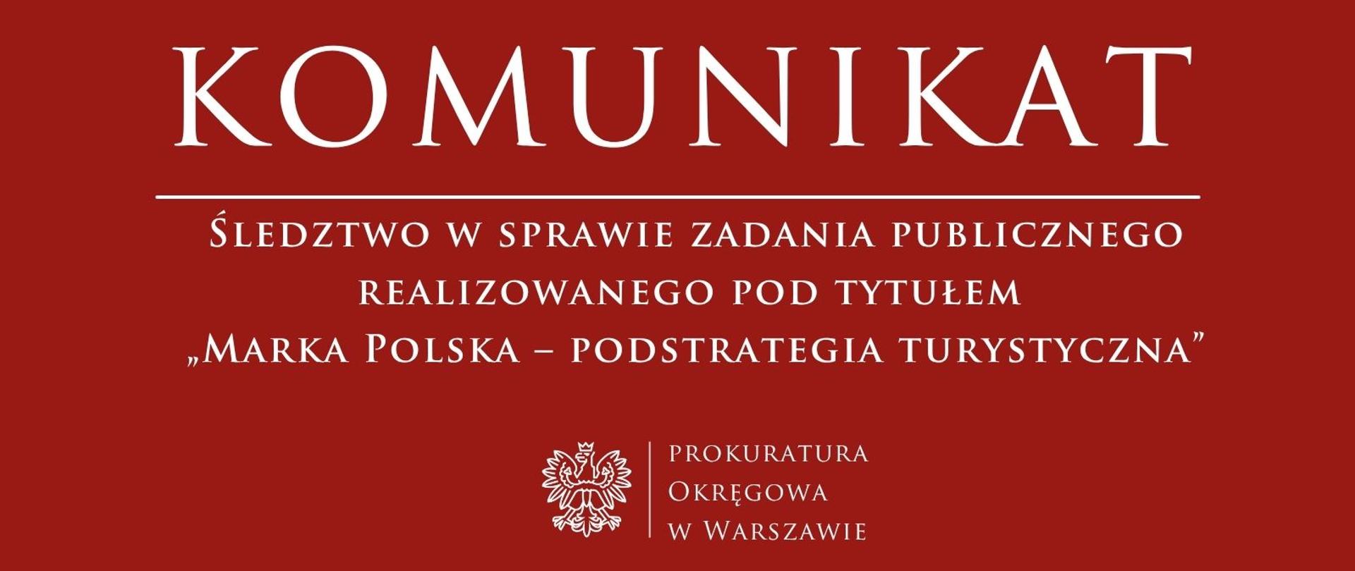 Komunikaty - Warszawa Okręg (57) Marka Polska