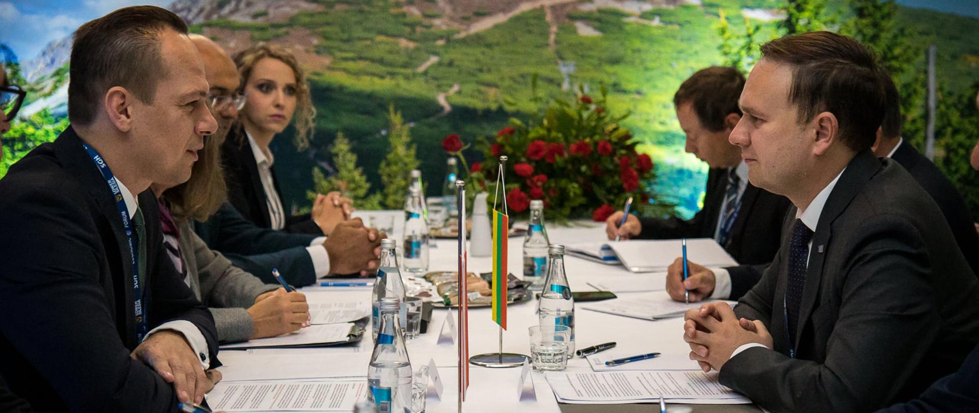 Polsko-litewskie rozmowy o współpracy transportowej