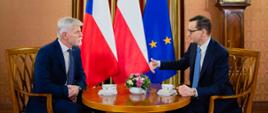 Rozmowy premiera i prezydenta Czech.