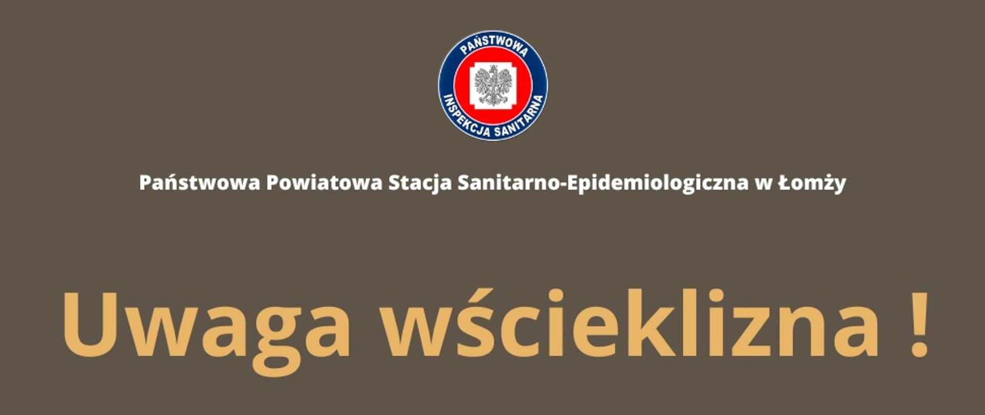 Uwaga wścieklizna