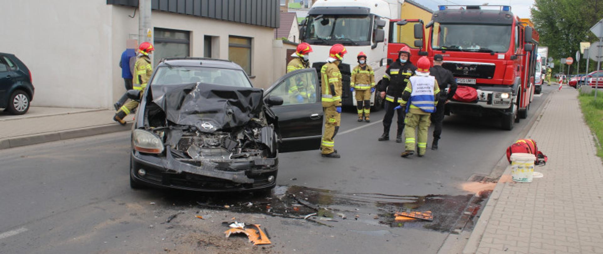 Wypadek drogowy w Gostyniu