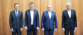 minister Rau na spotkaniu z ministrami sz V4