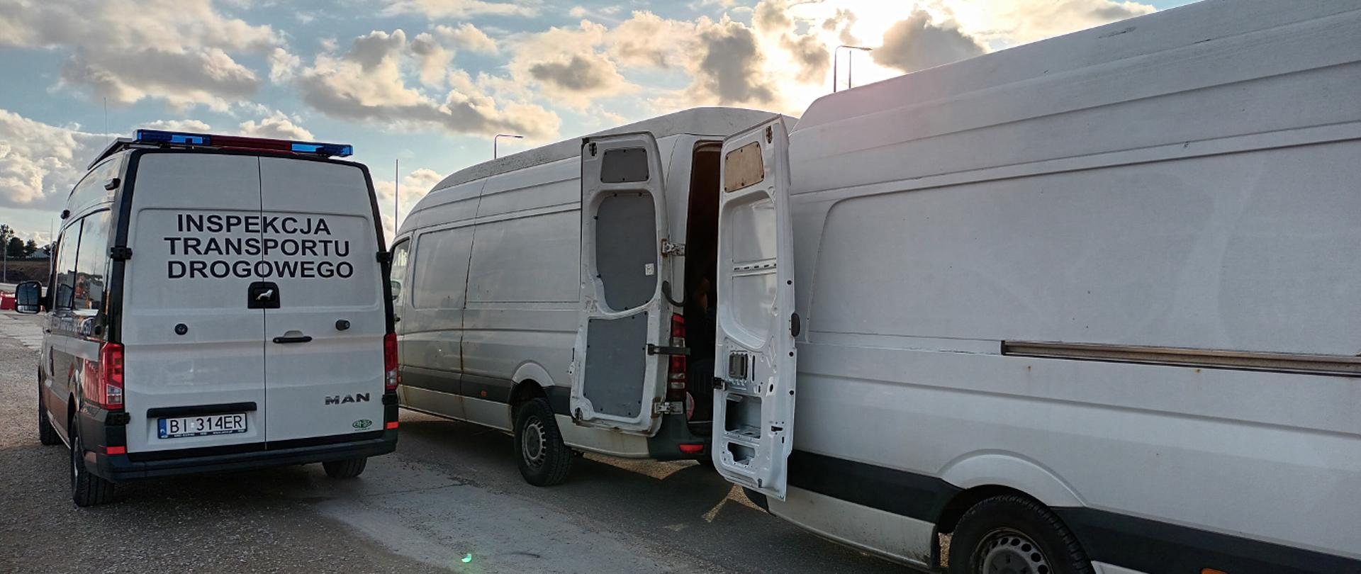 Przeładunek na miejscu kontroli