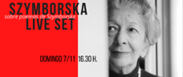 Concierto al estilo Set-Live, donde el músico a modo de DJ, reproducirá música, generada por medios pregrabados e intervenciones en el momento presente desde una computadora portátil e instrumentos electrónicos, con la participación de la cantante, quien se desempeñará en vivo conjuntamente. Se pretende con este concierto reivindicar a la poeta y difundir la poesía polaca en Argentina.