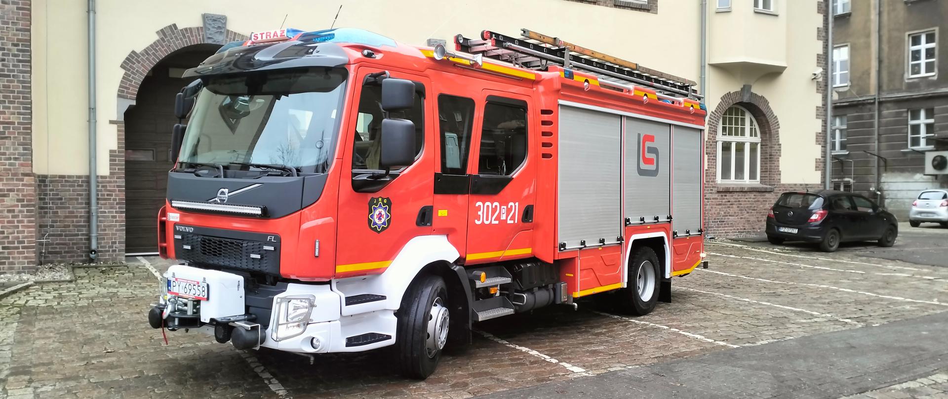 GBA VOLVO z JRG-2 Lewy bok pojazdu