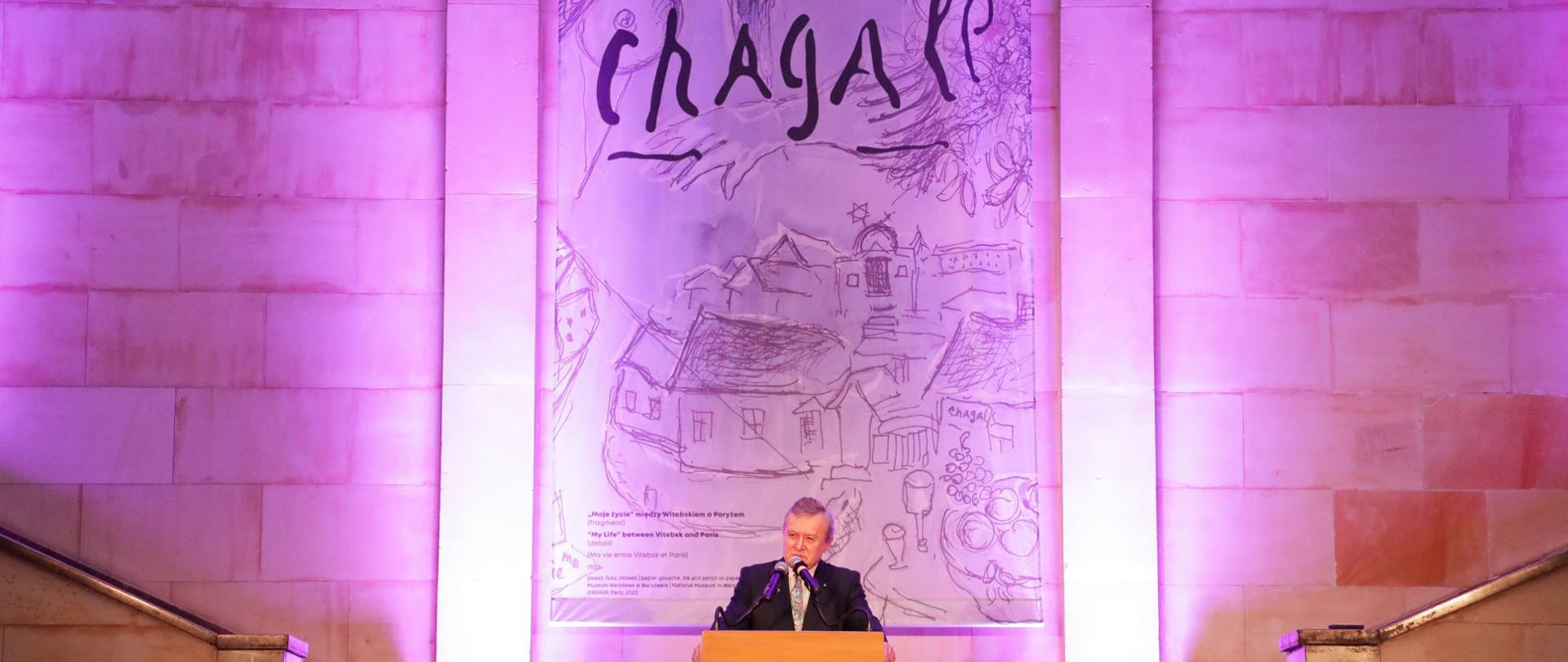 Chagall w Muzeum Narodowym w Warszawie. Wystawa w ramach obchodów Jubileuszu 160-lecia istnienia MNW, fot. Danuta Matloch