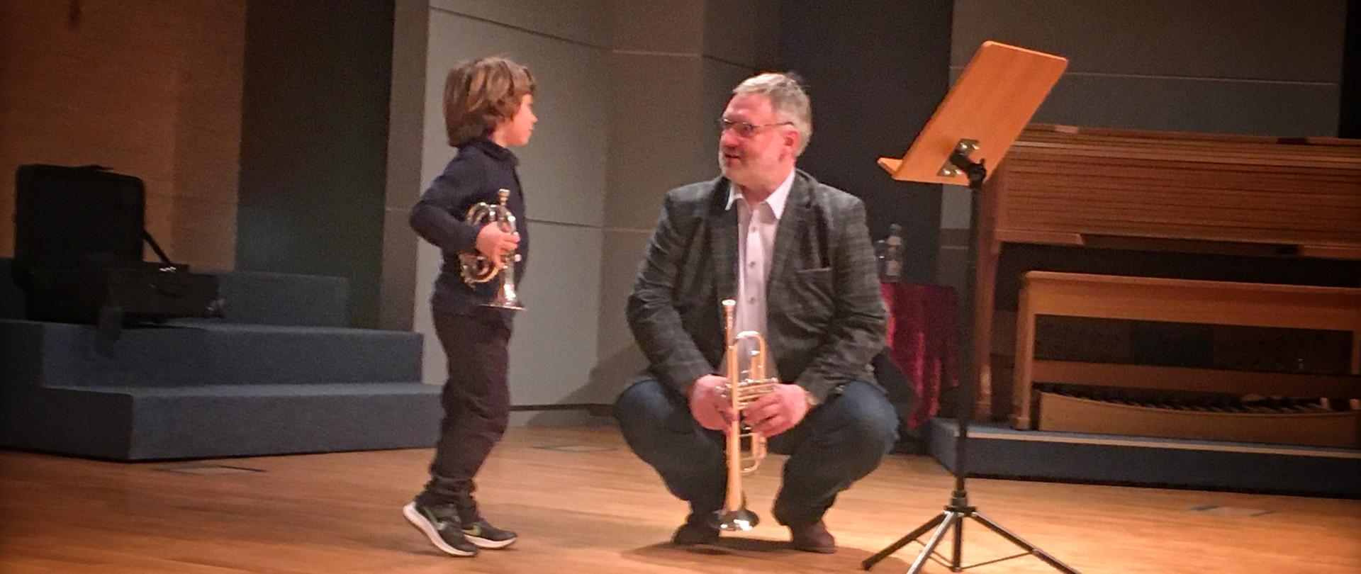 Warsztaty trąbkowe z Mariuszem Niepiekło