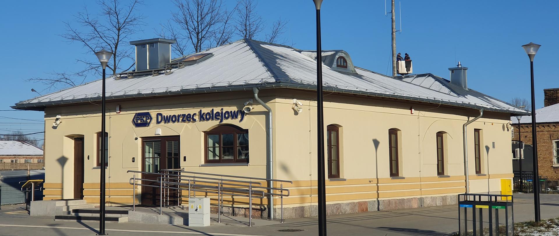 Dworzec w Szepietowie otwarty dla podróżnych