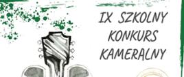 IX Konkurs Kameralny - plakat
