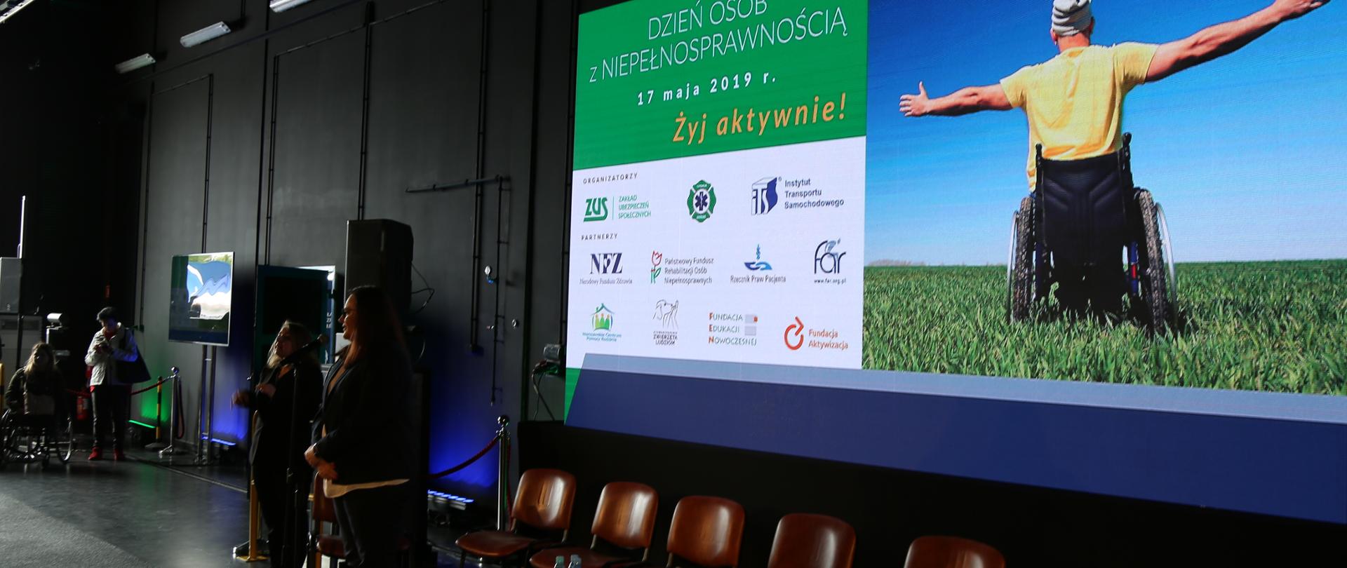 Wiceminister Małgorzata Jarosińska-Jedynak na inauguracji Dnia Osób z Niepełnosprawnością