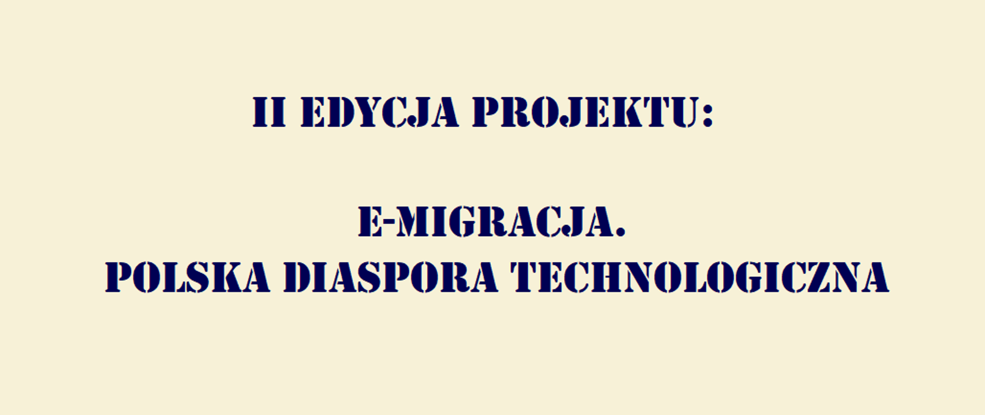 projekt e-migracja
