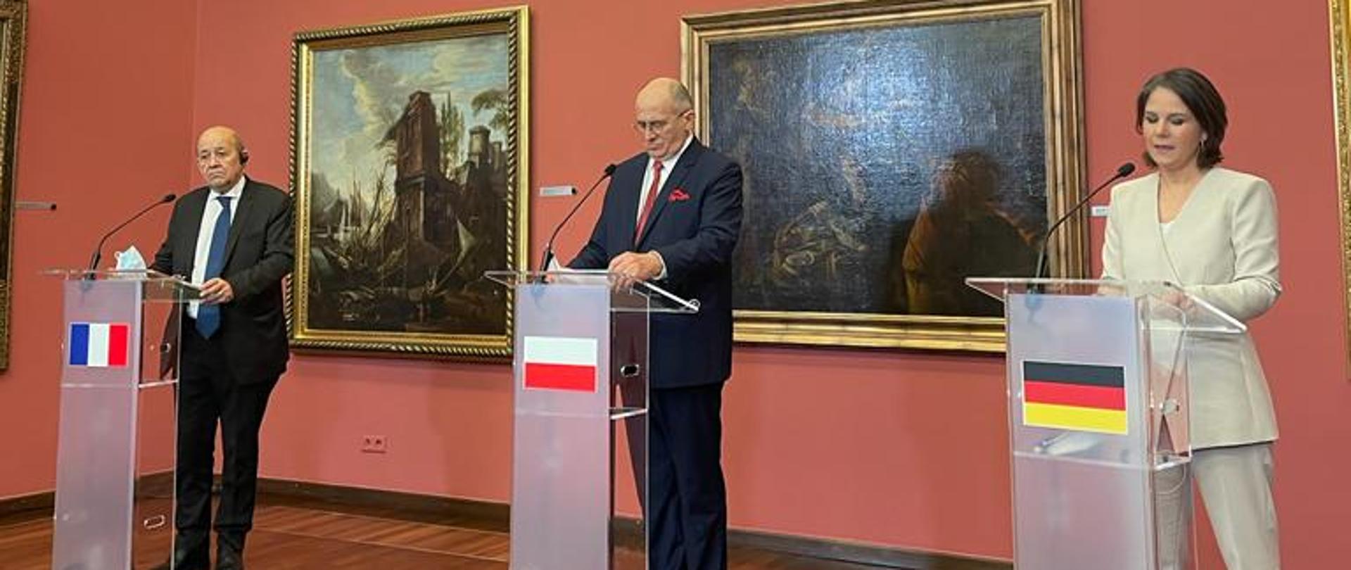 Spotkanie ministrów spraw zagranicznych państw Trójkąta Weimarskiego