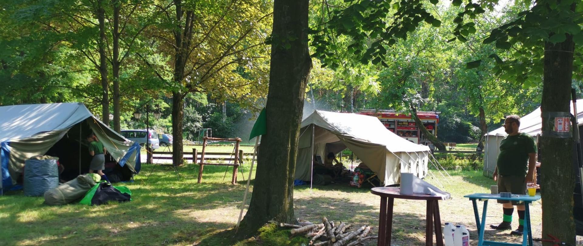 Obóz harcerski w Julinku