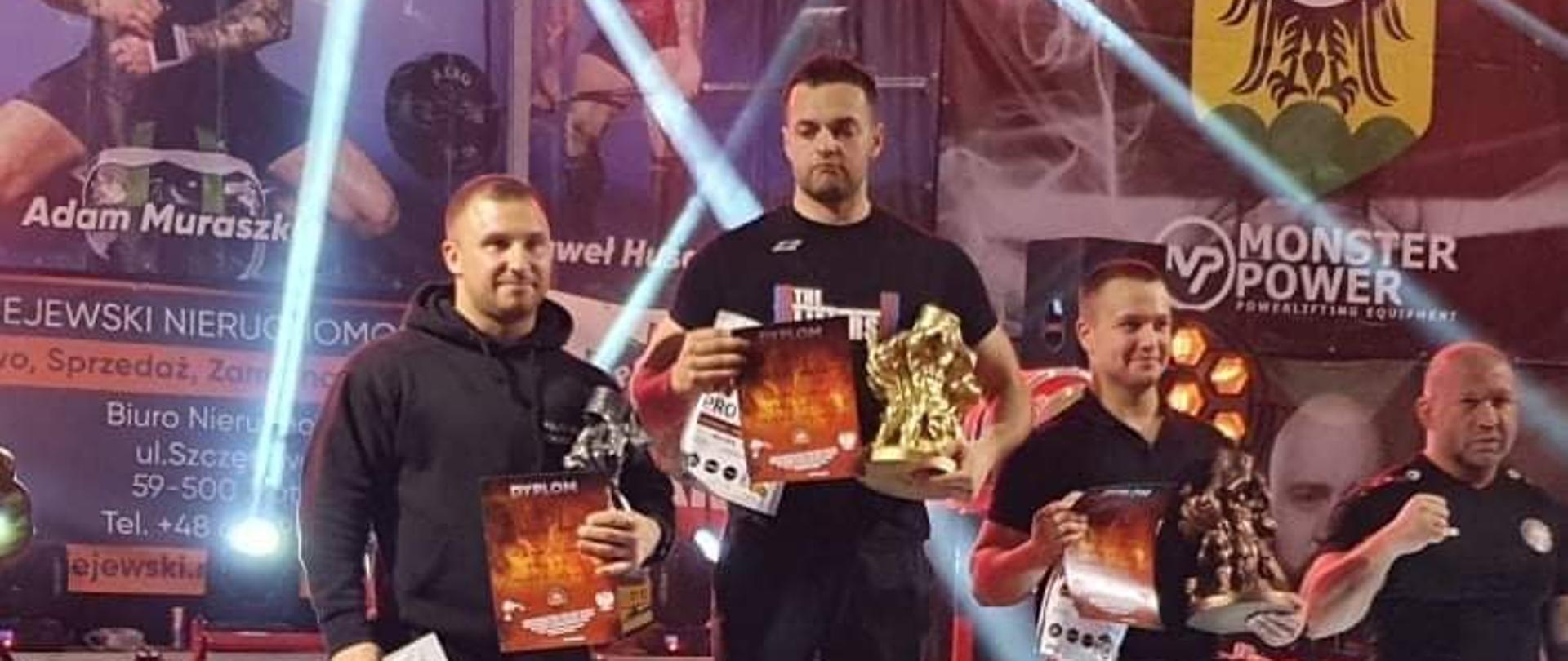 Mistrzostwa Polski służb mundurowych w wyciskaniu sztangi leżąc i martwym ciągu