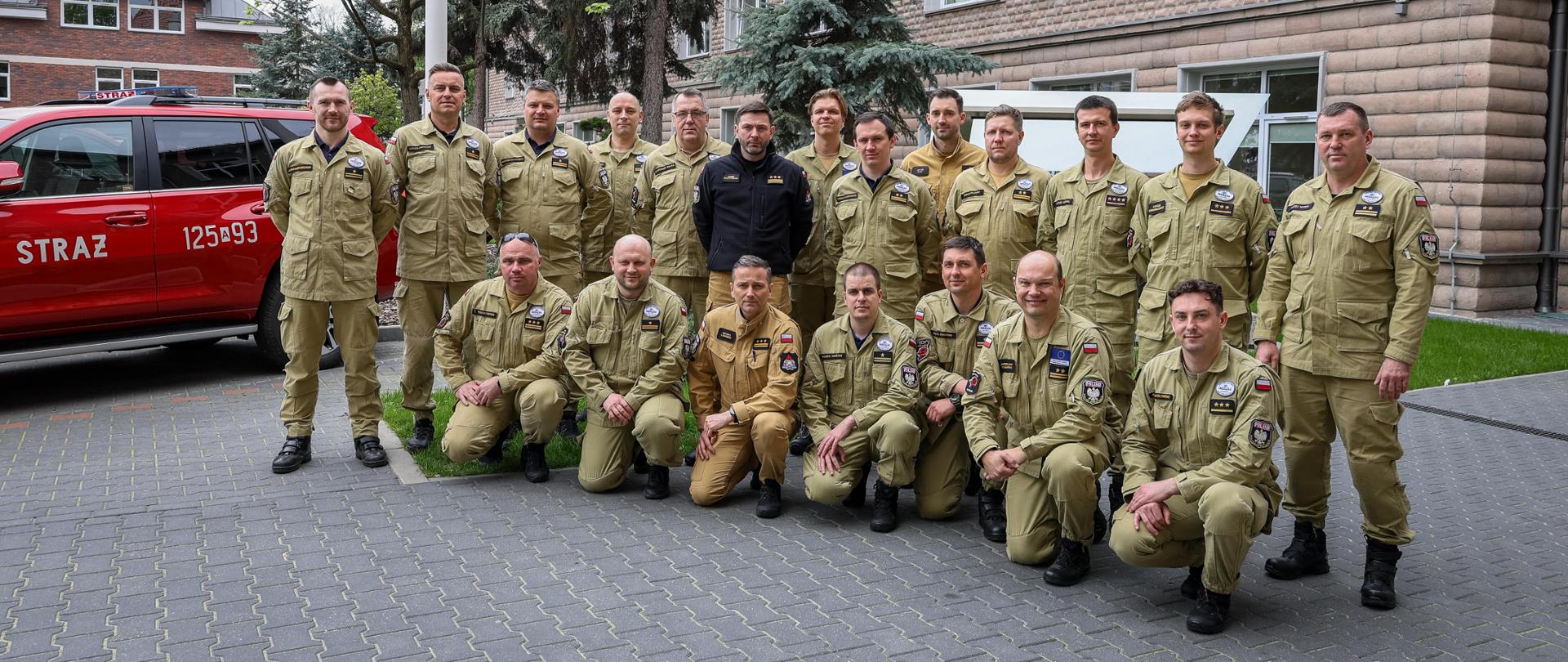 Pierwsze warsztaty USAR Coordination Course w Komendzie Głównej PSP