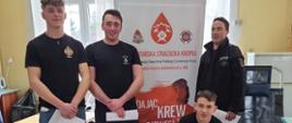 Akcja oddawania krwi w OSP Krościenku nad Dunajcem