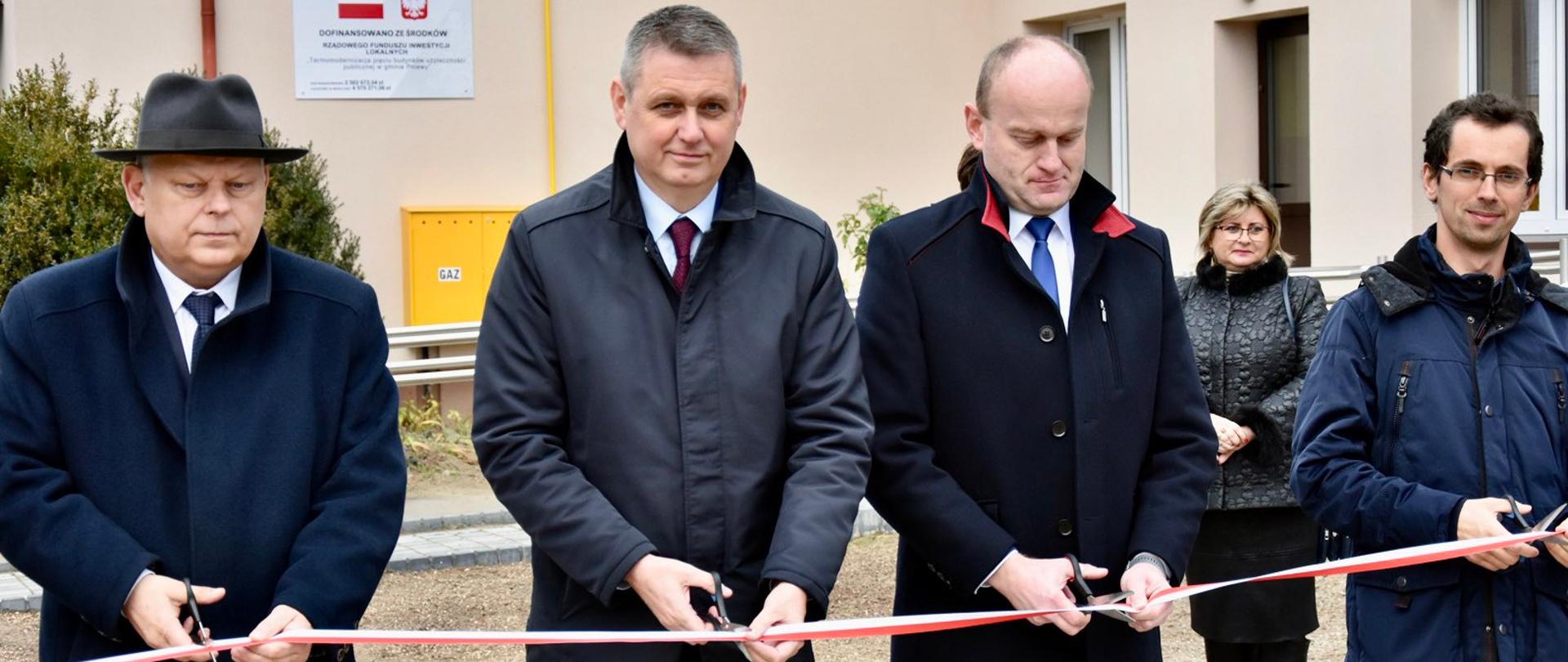 Uroczystość odbioru prac 