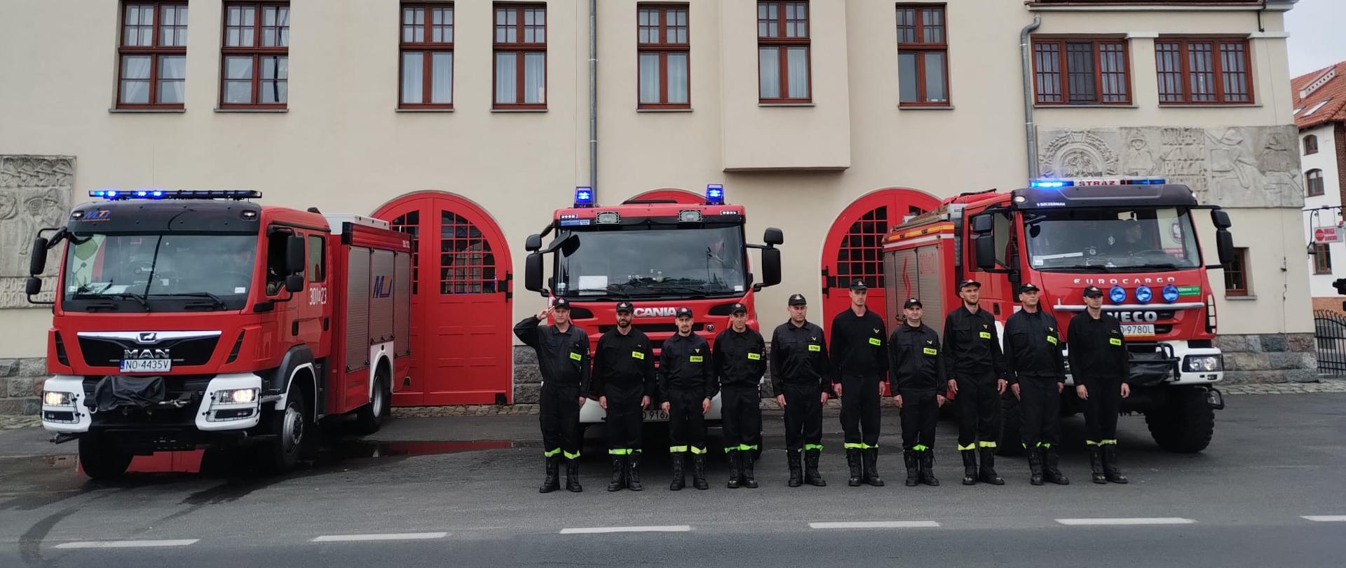 Strażacy z Warmii i Mazur oddali hołd Powstańcom Warszawskim