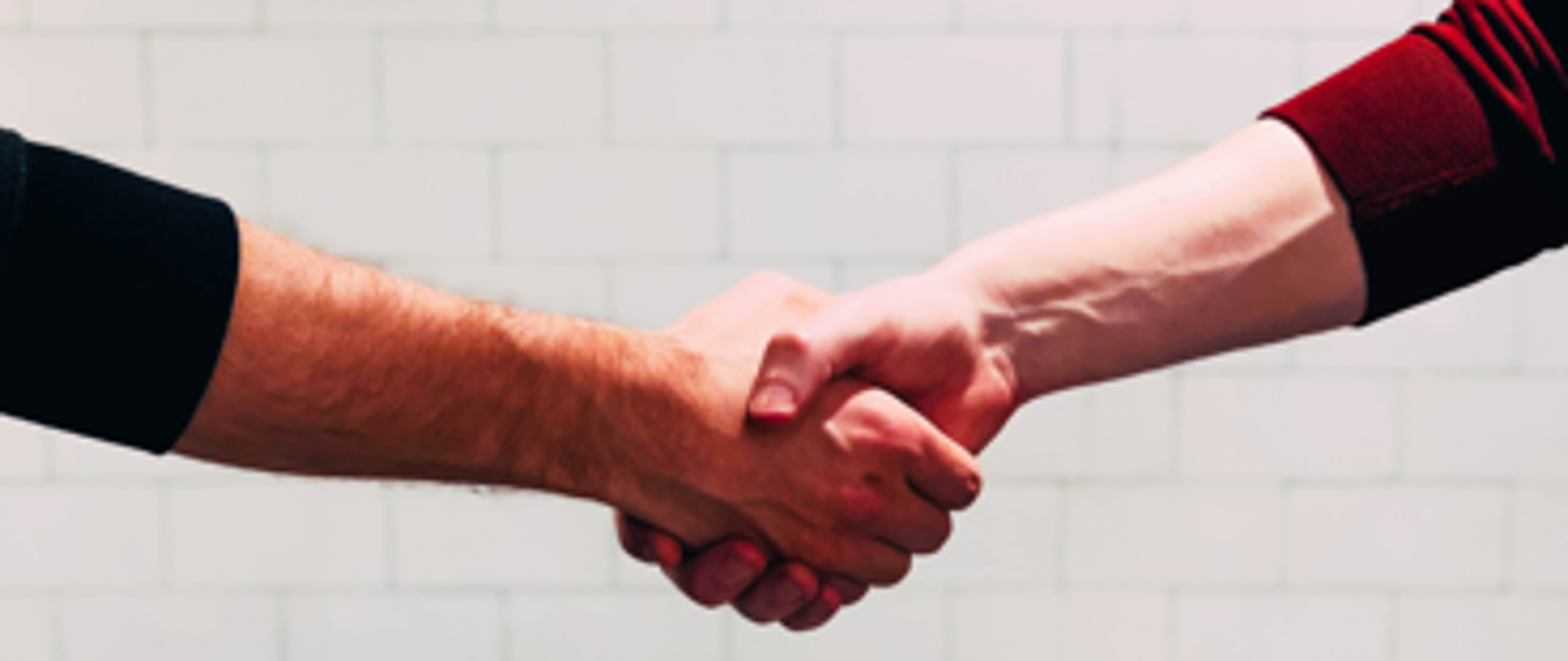 Dwie osoby uścisk dłoni jako wyraz porozumienia
