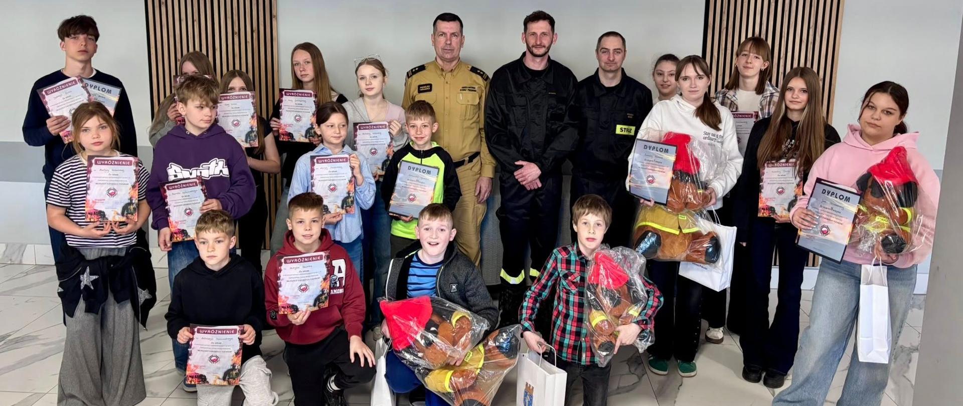 Ogólnopolski Turniej Wiedzy Pożarniczej „Młodzież Zapobiega Pożarom” - Pakość