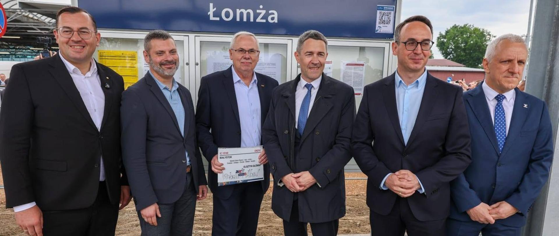 Łomża wróciła na kolejową mapę Polski