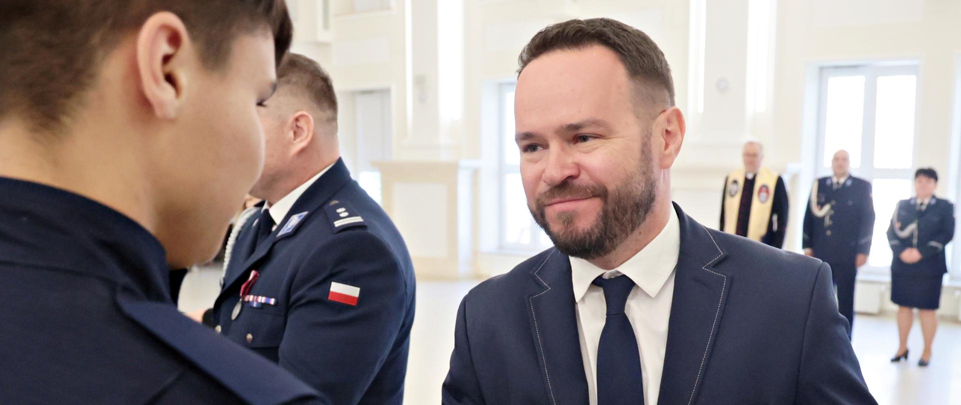 Nowi funkcjonariusze lubelskiej policji
