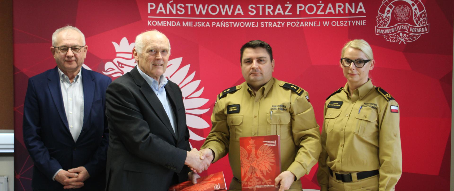 Podpisanie umowy na realizację II etapu budowy nowej JRG3 Olsztyn przy ul. Witosa 