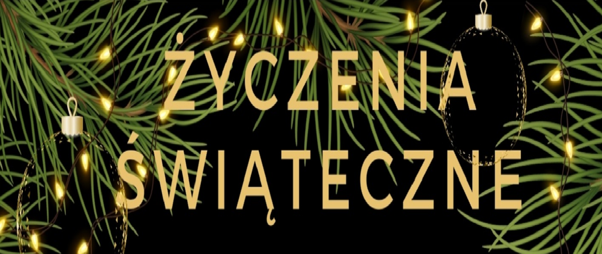 Baner kolorowy z okazji Życzenia Świąteczne 2023