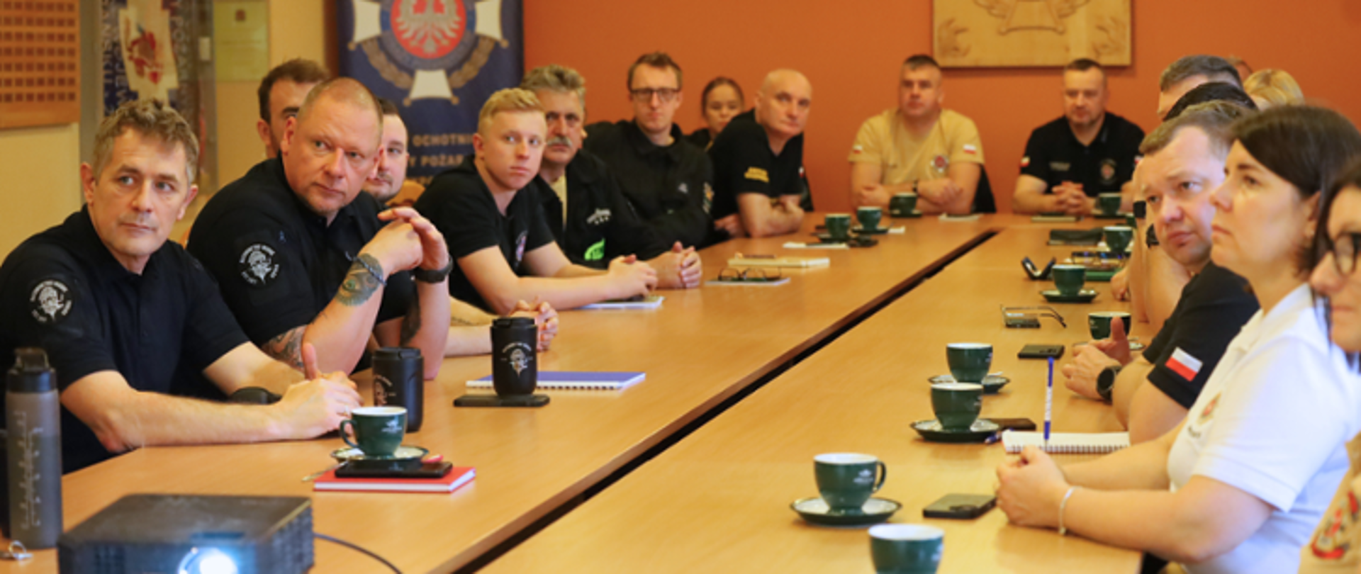 Pruszcz Gdański. Szkolenie strażaków z zakresu ochrony ludności i obrony cywilnej