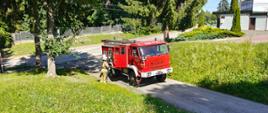Ćwiczenia strażaków na obiekcie Kościoła w miejscowości Bejsce