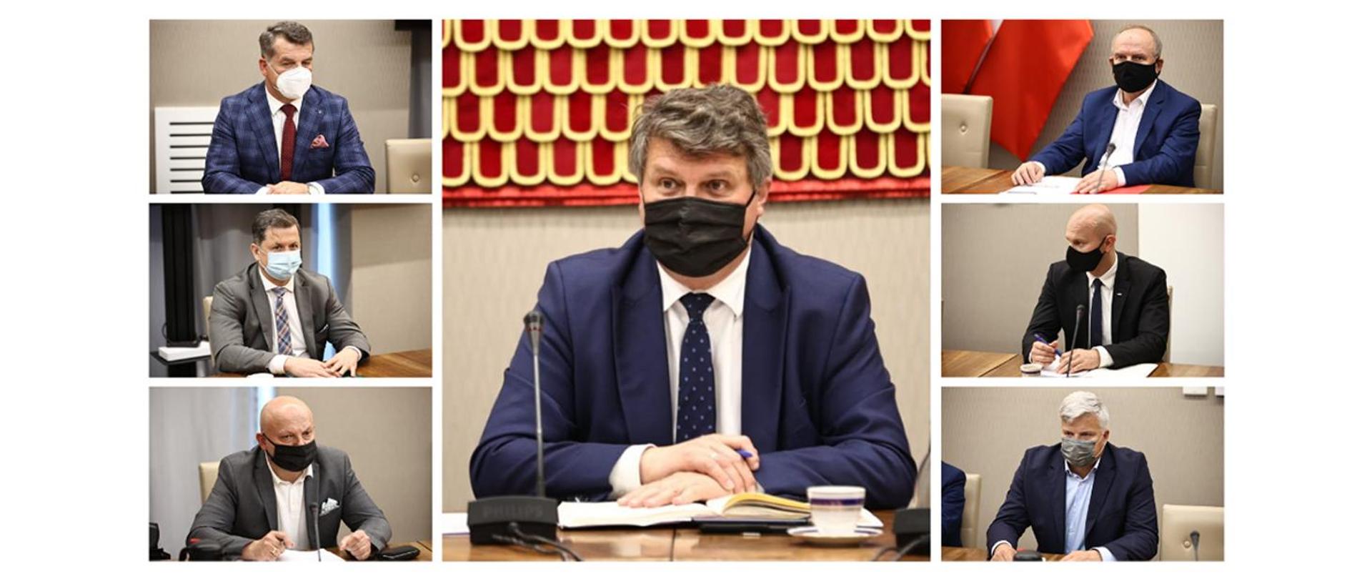 Spotkanie wiceministra Macieja Wąsika z przedstawicielami związków zawodowych