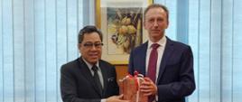 Ambassador’s call on Deputy Secretary General for Bilateral Affairs at Wisma Putra