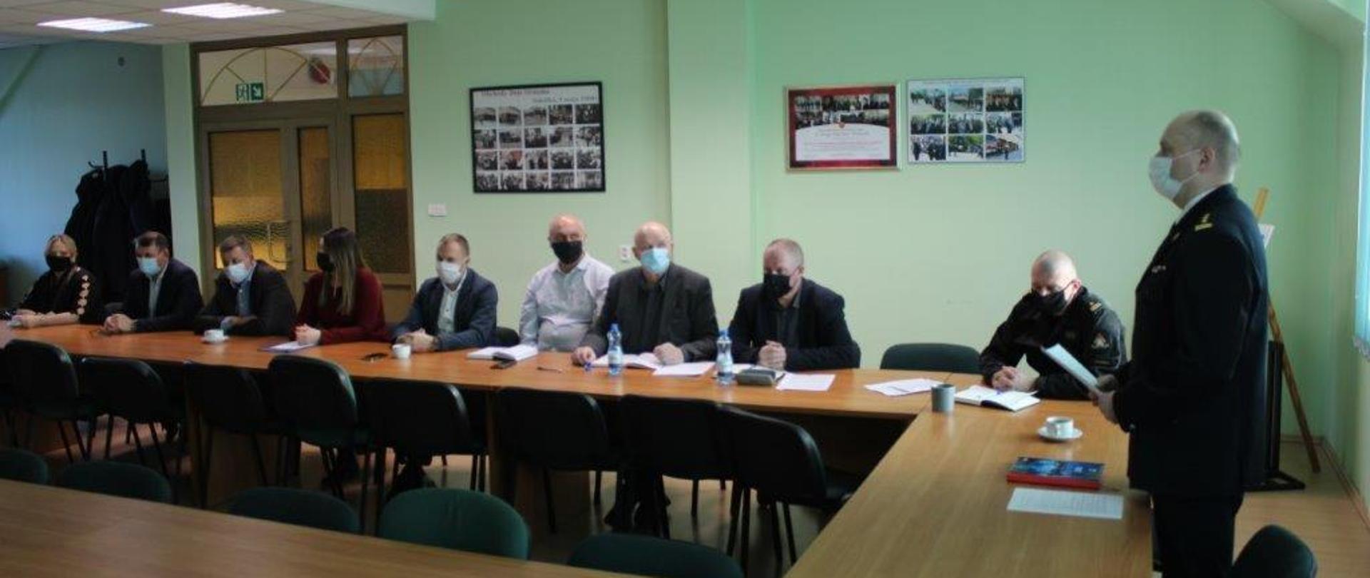 Komendant Powiatowy przedstawia założenia ustawy