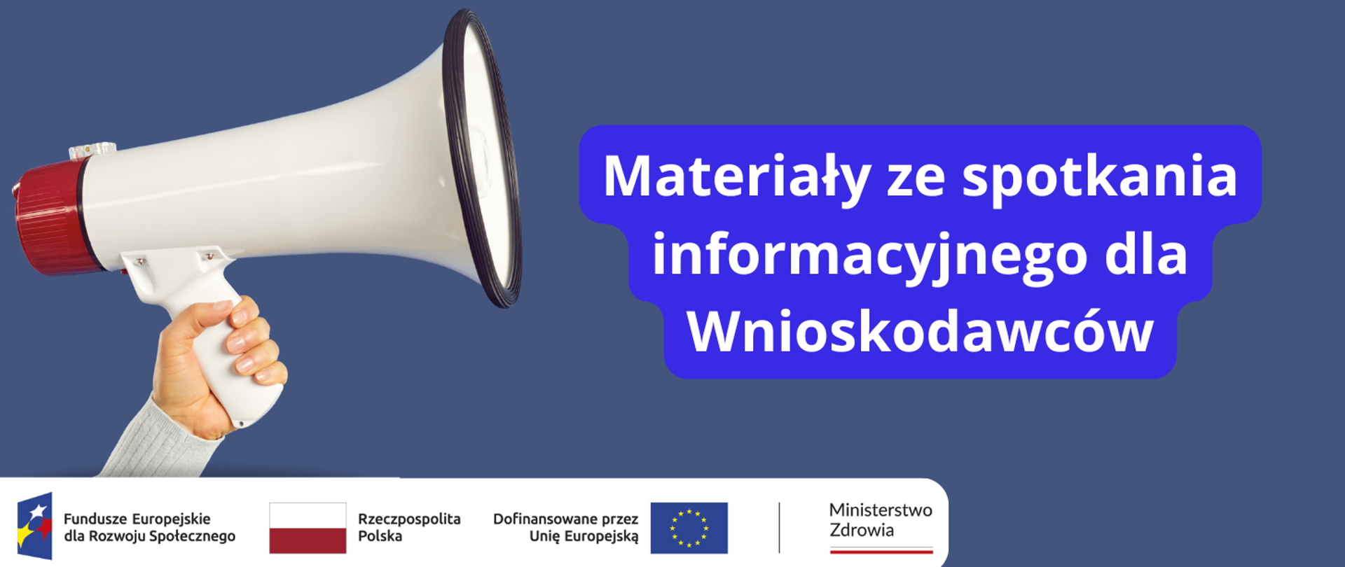 Materiały ze spotkania informacyjnego dla Wnioskodawców