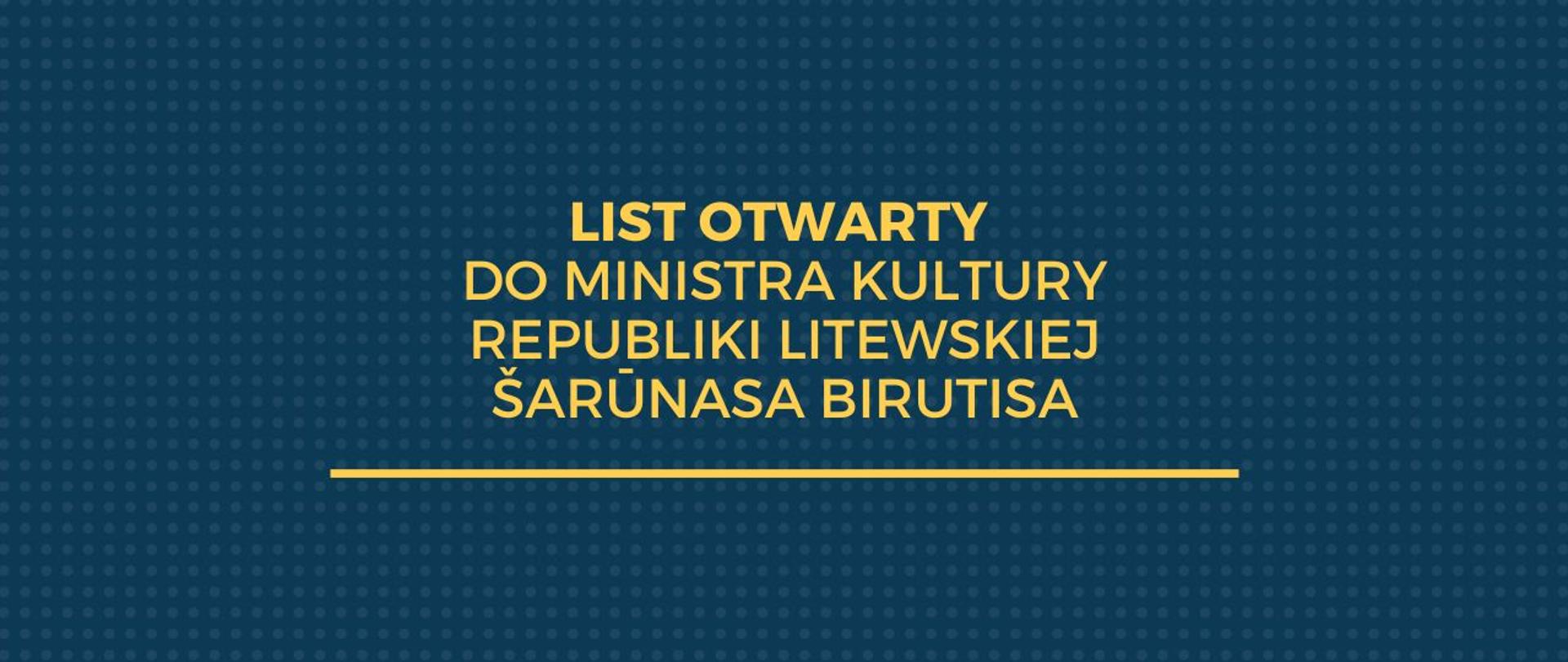 List otwarty