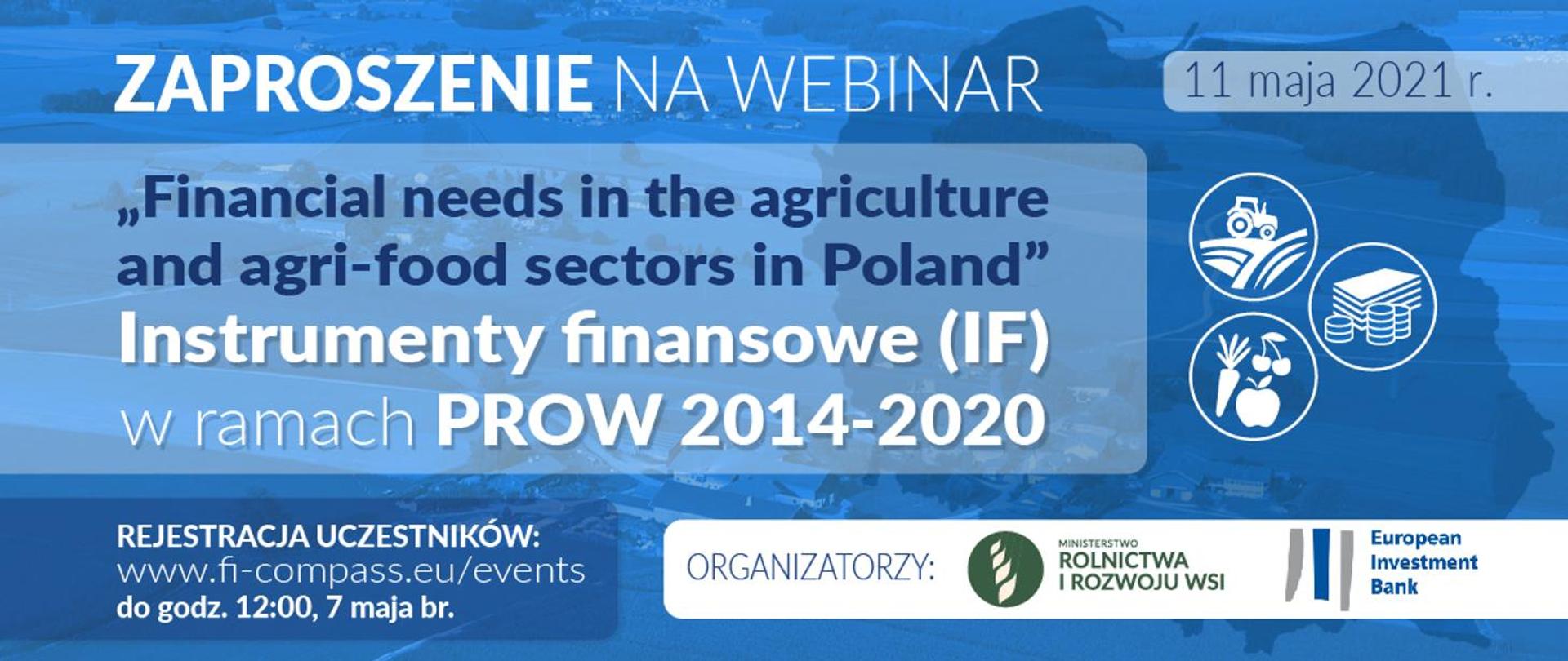 Financial needs in the agriculture and agri-food sectors in Poland