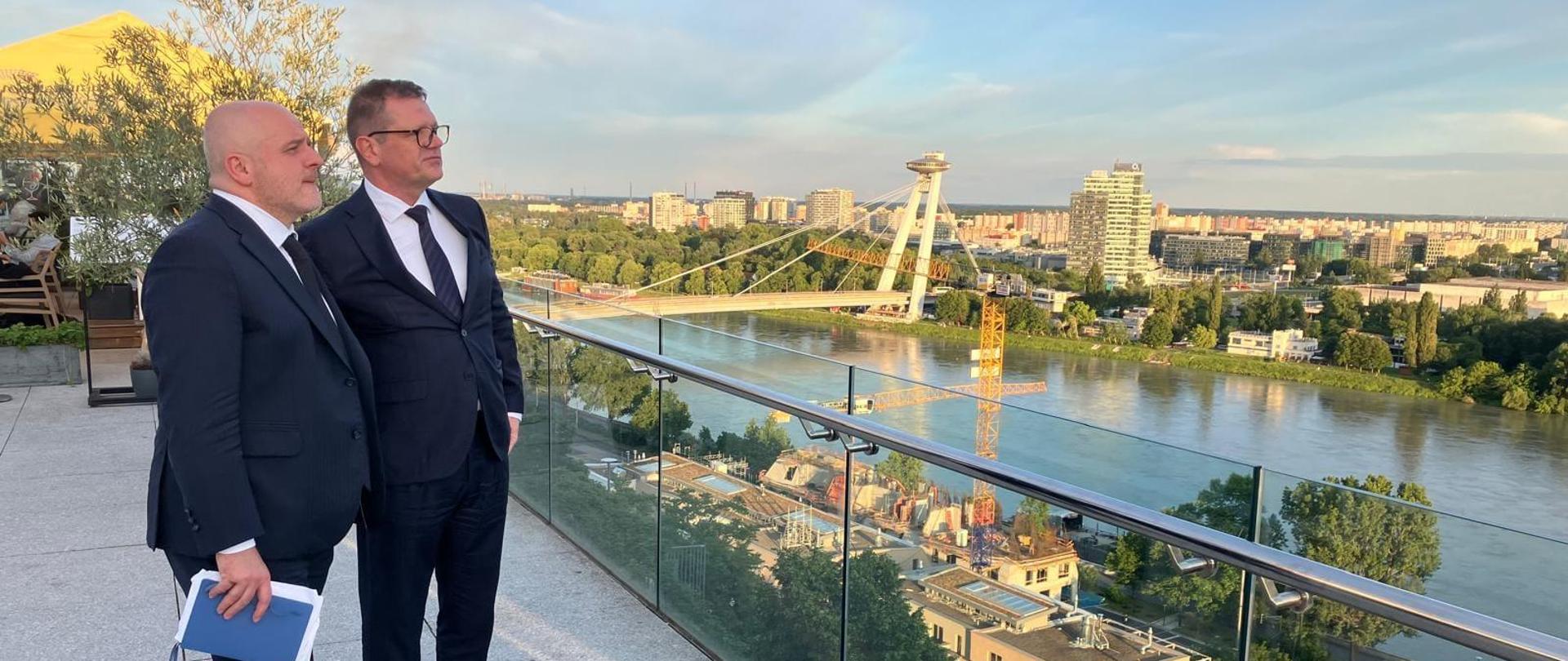 Spotkanie Pawła Kowala z Petrem Kmecem