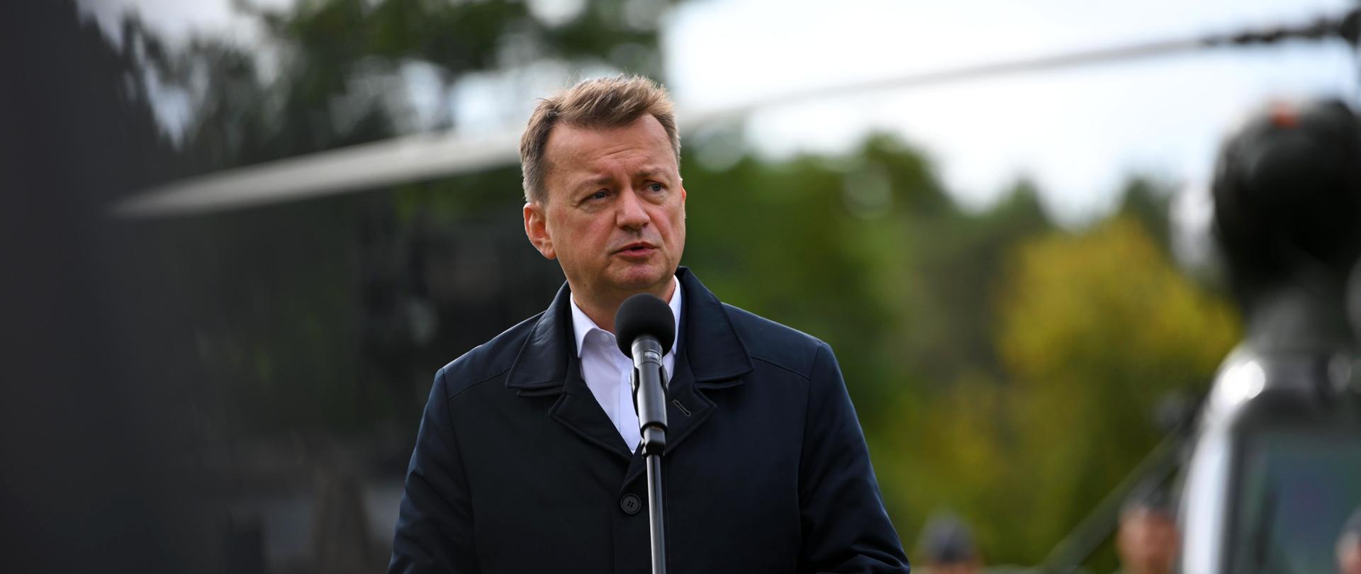 Wicepremier, Minister Obrony Narodowej Mariusz Błaszczak 