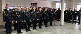 Dzisiaj, 1 grudnia br. w Komendzie Miejskiej PSP w Bielsku-Białej odbyła się uroczysta zbiórka, w trakcie którego zostały wręczone odznaczenia, awanse na wyższe stopnie służbowe oraz wyróżnienia związane z obchodami Narodowego Święta Niepodległość.