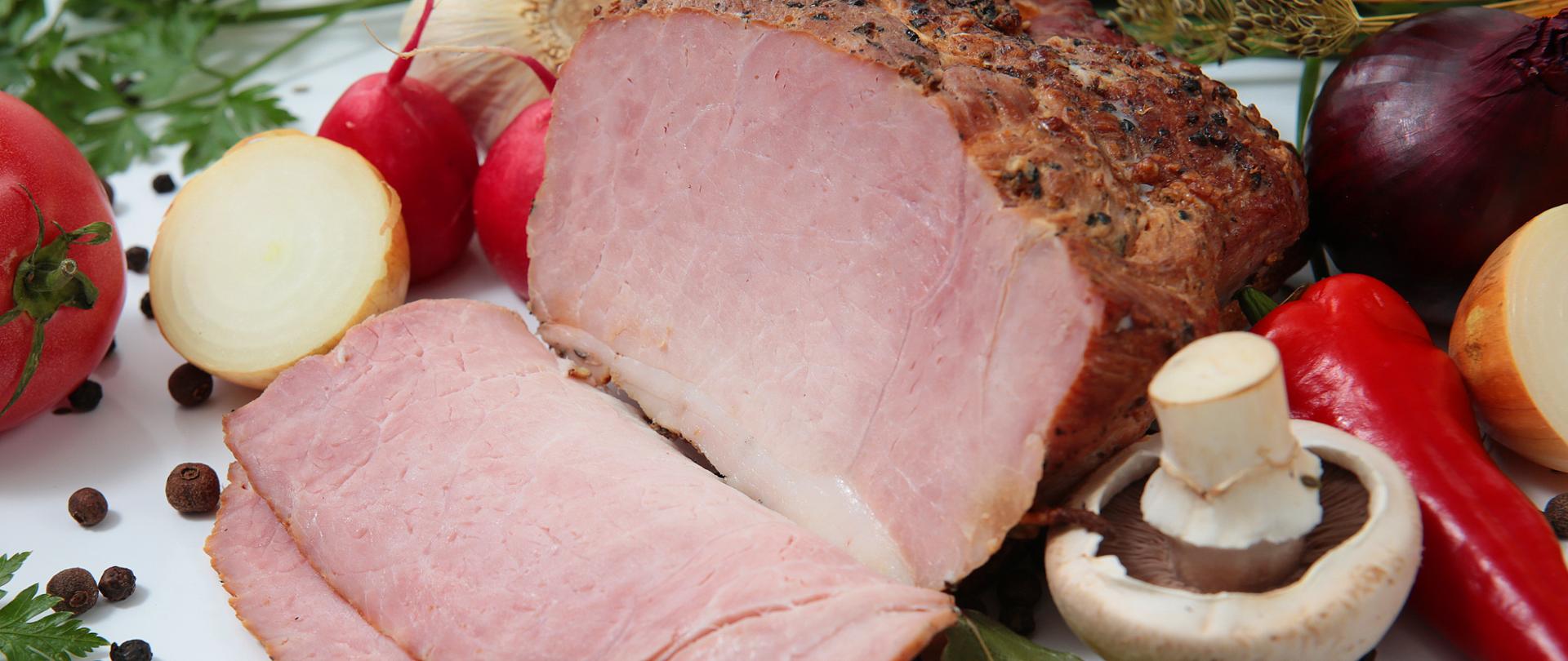 Szynka pieczona z Karkonoszy