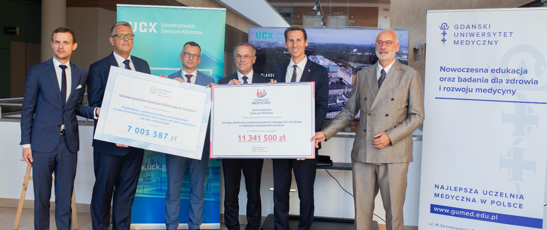 Wiceminister zdrowia Marcin Martyniak w UCK 2023-09-22