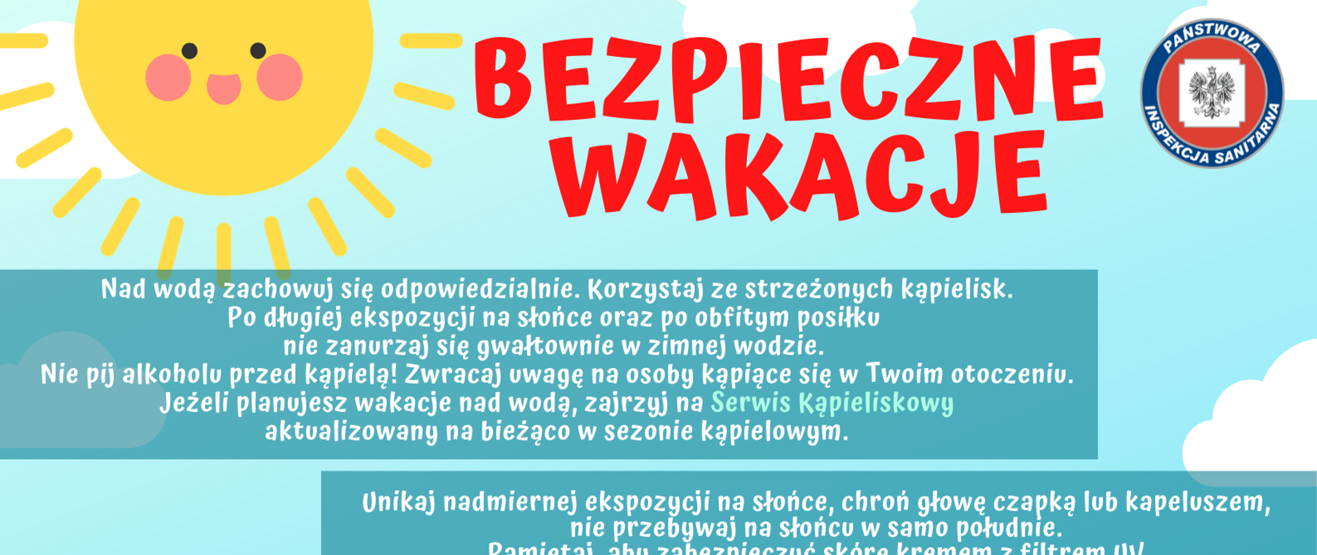 Bezpieczne wakacje