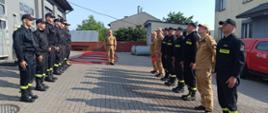 Pożegnanie ze służbą mł. bryg. Łukasza Krasowskiego 