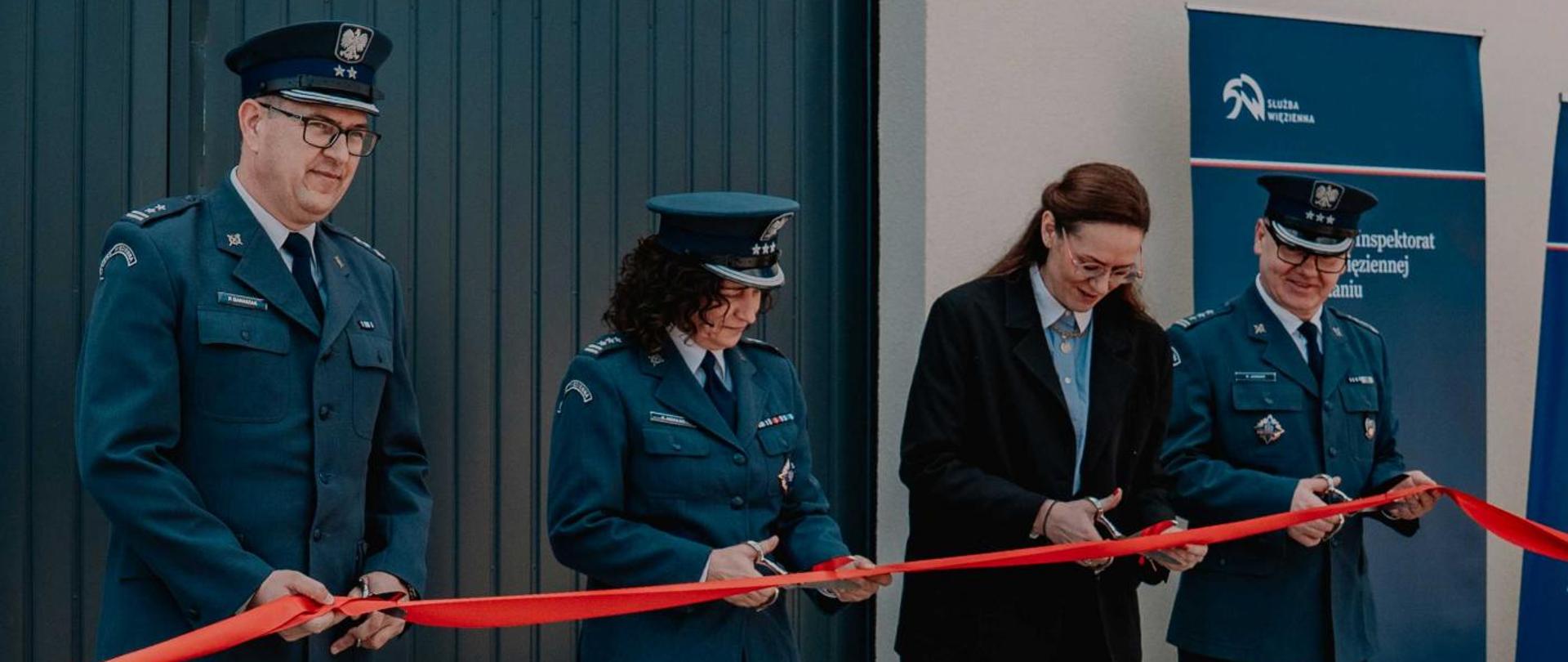 Uroczyste otwarcie kompleksu penitencjarnego w Koziegłowach