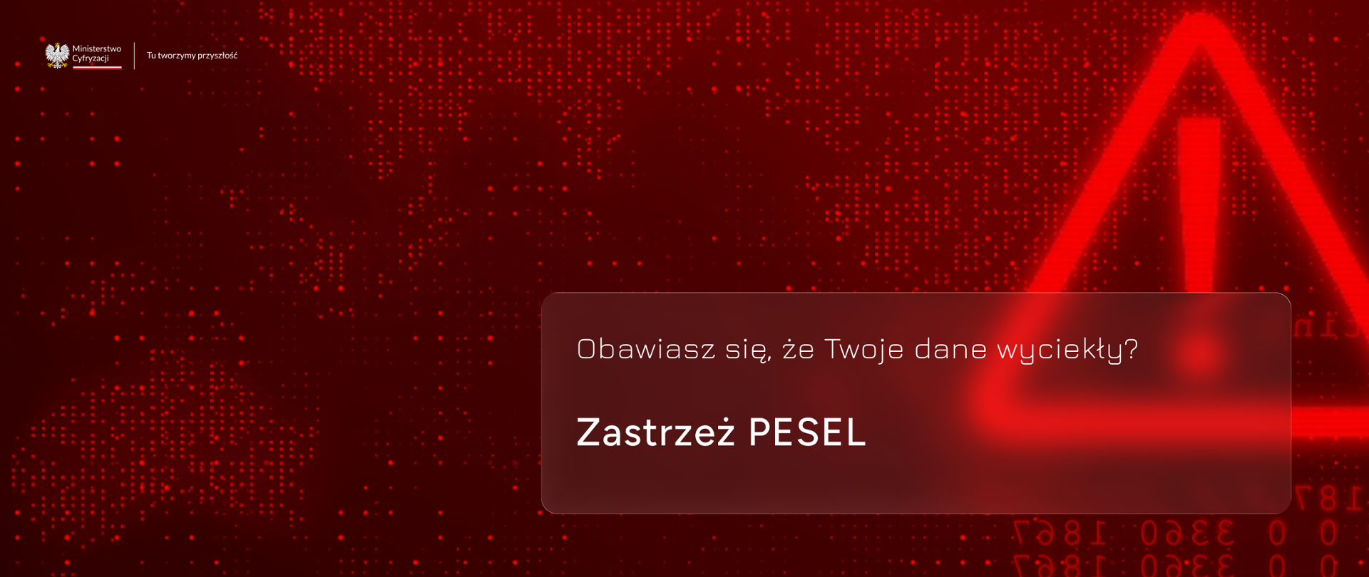 Obawiasz się, że Twoje dane wyciekły? -Zastrzeż PESEL
