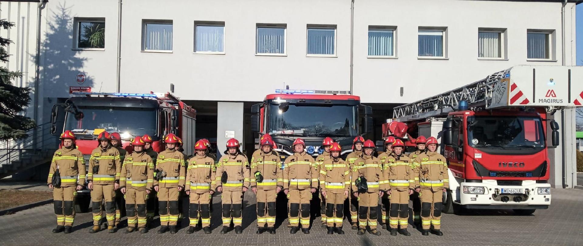 Hołd dla bohaterskich strażaków z Ukrainy