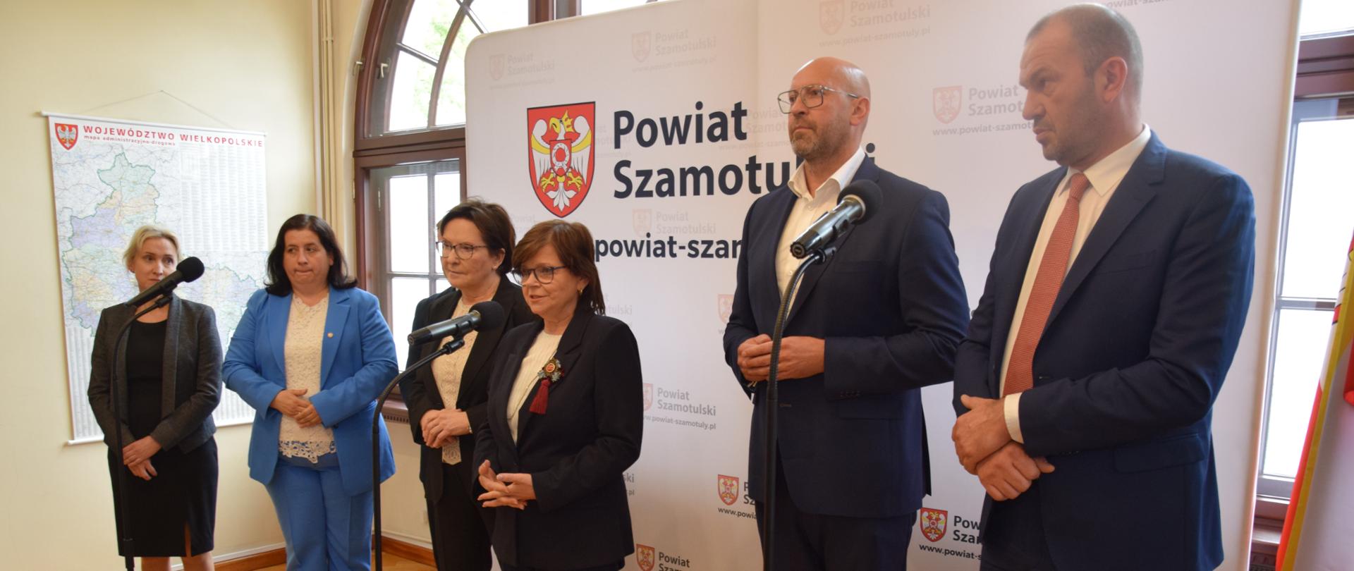 Spotkanie w starostwie powiatowym w Szamotułach