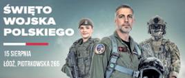 Zaproszenie na łódzkie obchody Święta Wojska Polskiego