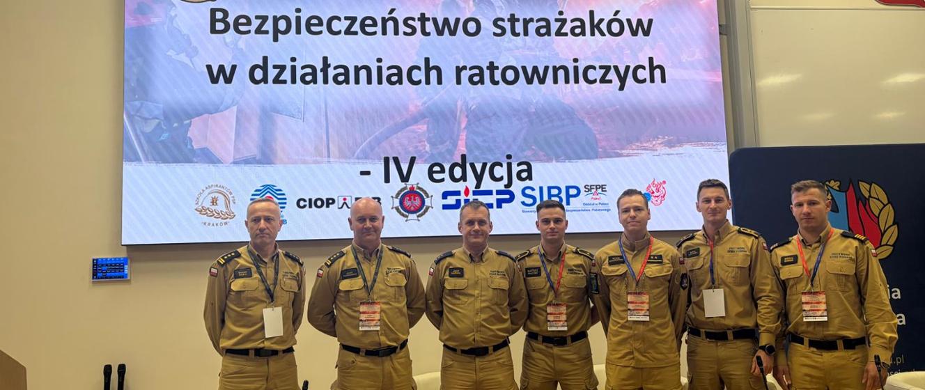 Opolscy strażacy na IV Ogólnopolskiej Konferencji Naukowej w Warszawie