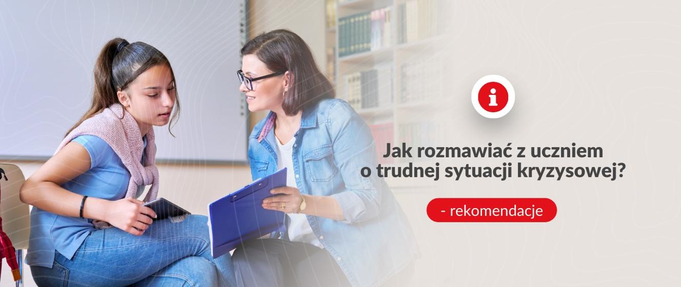 Ministerstwo Edukacji Narodowej przekazało kuratorom oświaty rekomendacje dotyczące rozmów z uczniami o sytuacjach kryzysowych